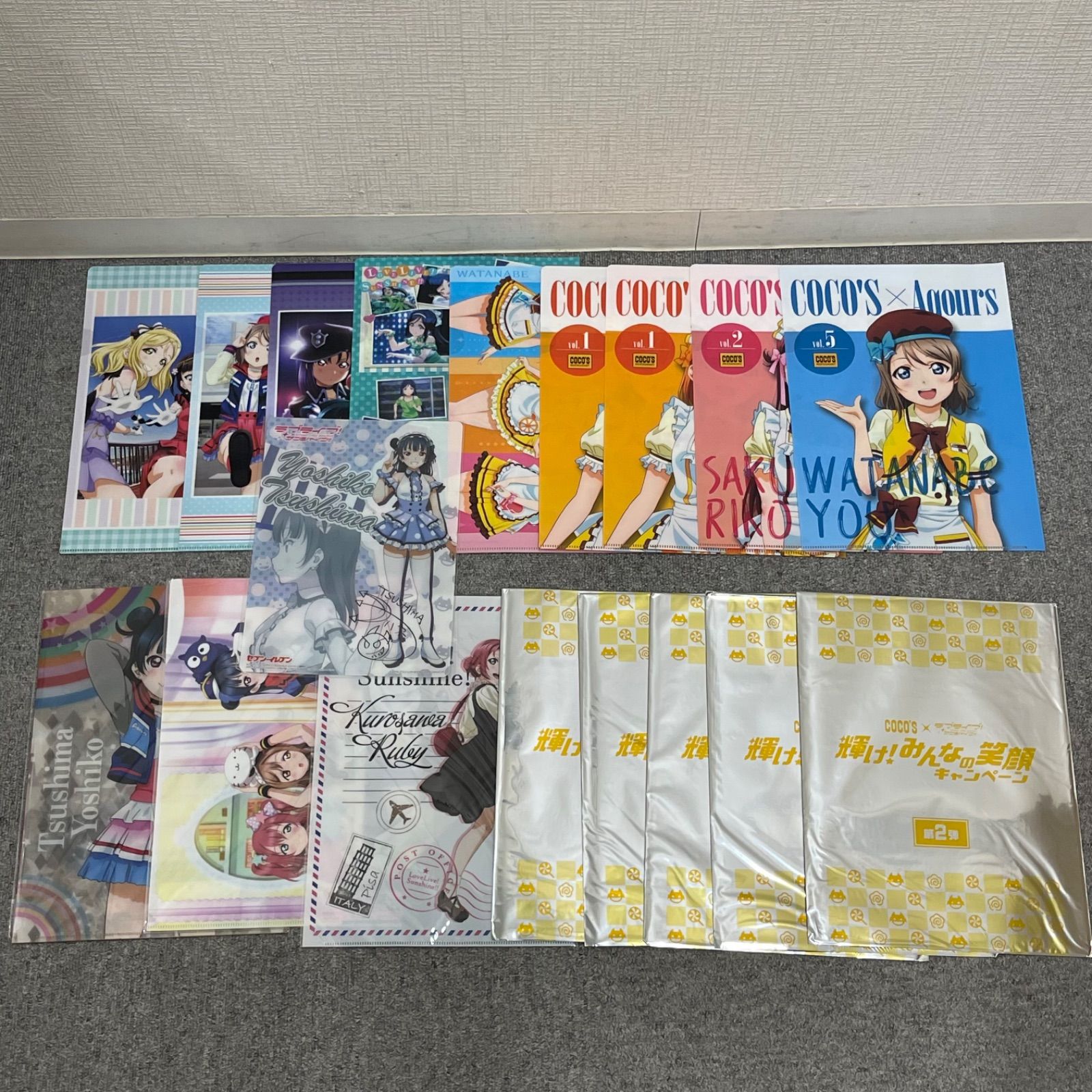 クリアファイル バラ売り 14点 黒子のバスケ タクティカルファッション