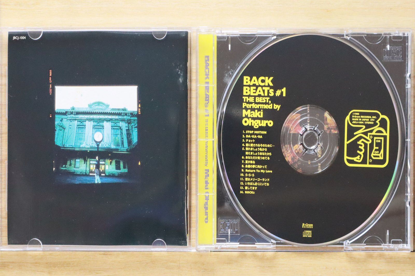 大黒摩季　CD Maki Ohguro BACK BEATS #1 直筆サイン 大黒摩季 Maki Ohguro BACK BEATS #1 直筆サイン入り