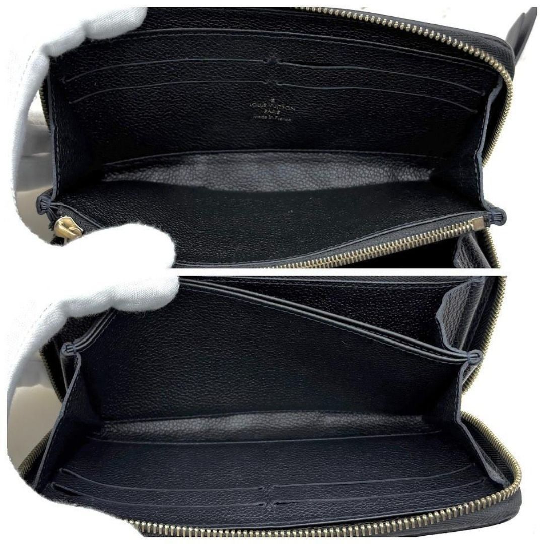 【極美品・レア】ルイヴィトン　アンプラント　ジッピーウォレット　ダークネイビー 極美品・レア】ルイヴィトン アンプラント ジッピーウォレット ダーク