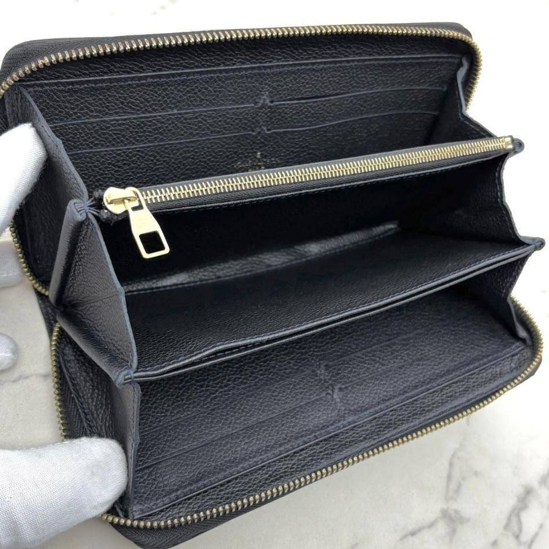 極美品・レア】ルイヴィトン アンプラント ジッピーウォレット ダーク