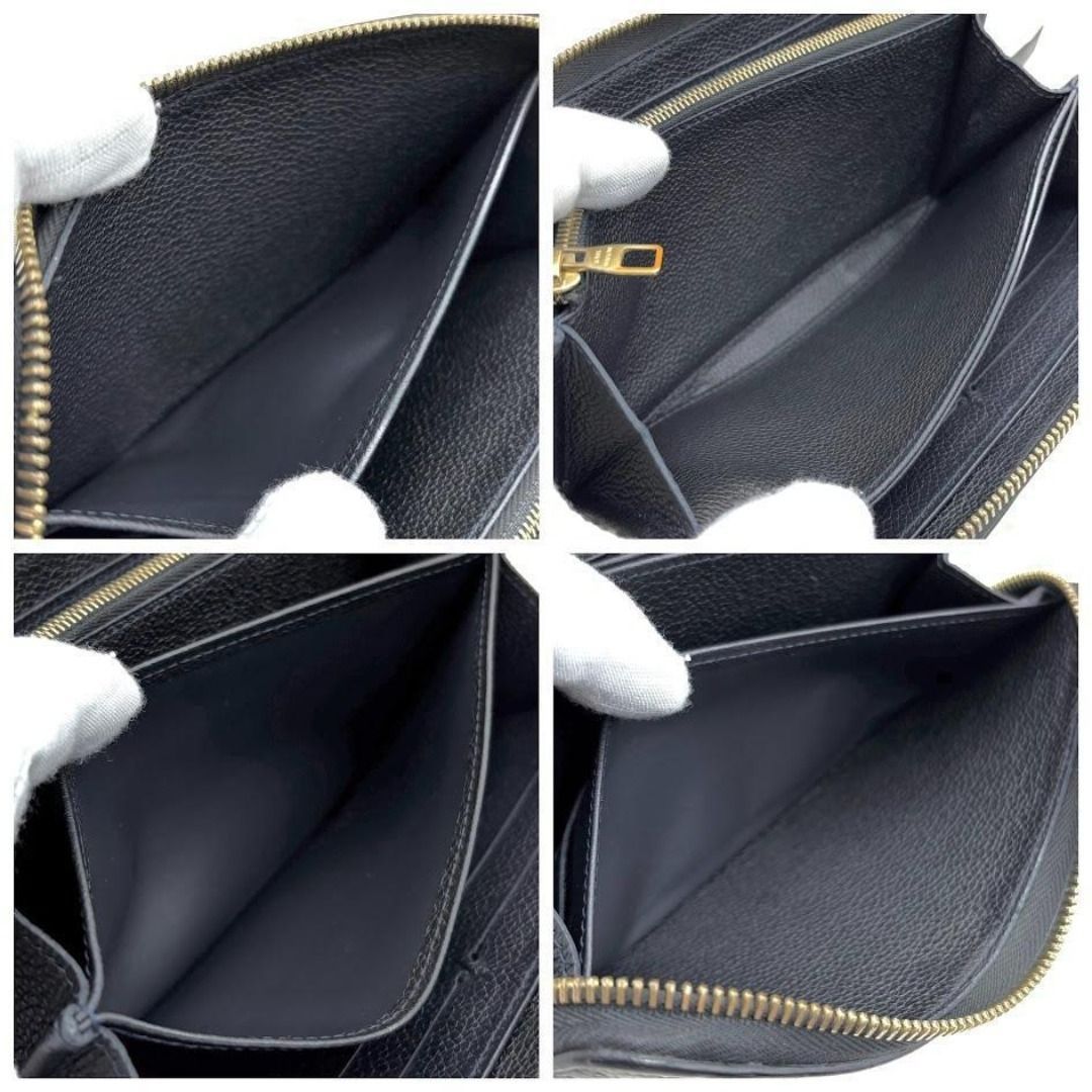 極美品・レア】ルイヴィトン アンプラント ジッピーウォレット ダーク