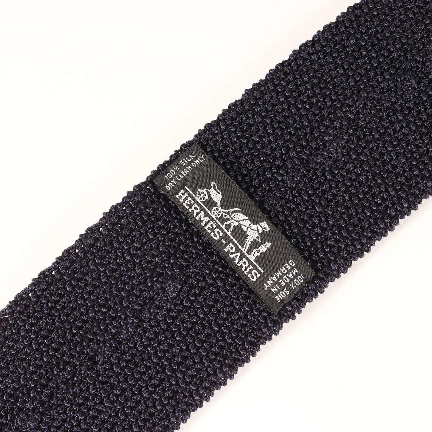 HERMES エルメス ネクタイ | マルチドット刺繍 シルクニット スクエア  