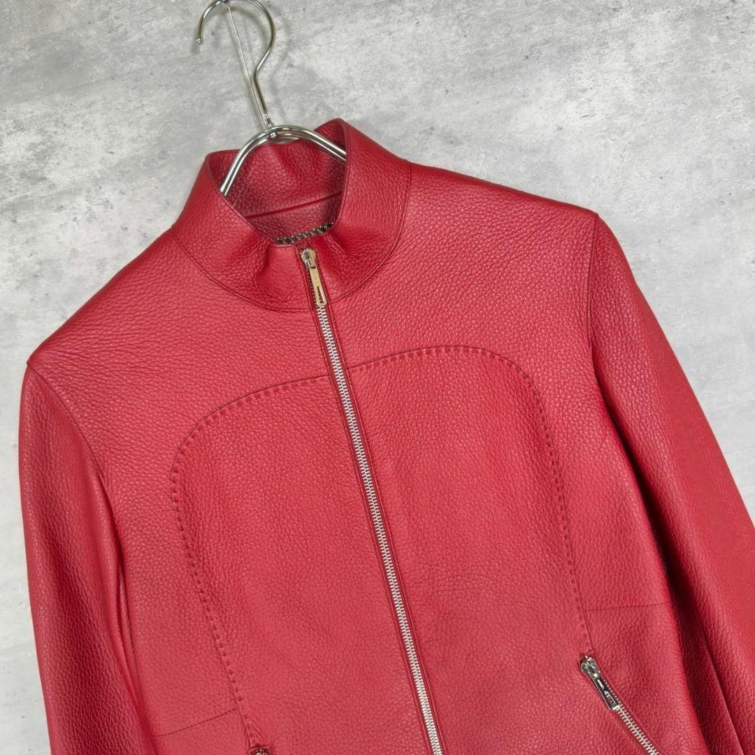 HERMES』エルメス (34) 鹿革 ライダースジャケット - メルカリ