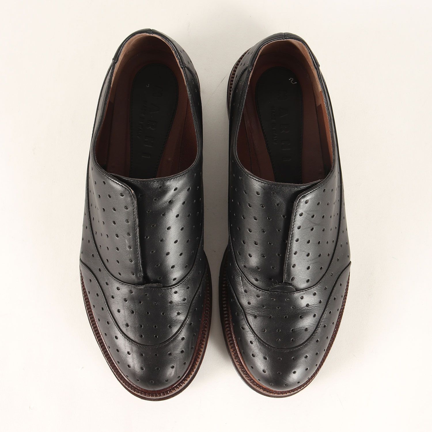 MARNI シューズ 38 MARNI フラットシューズ38 お箱つき お値下げしました!!