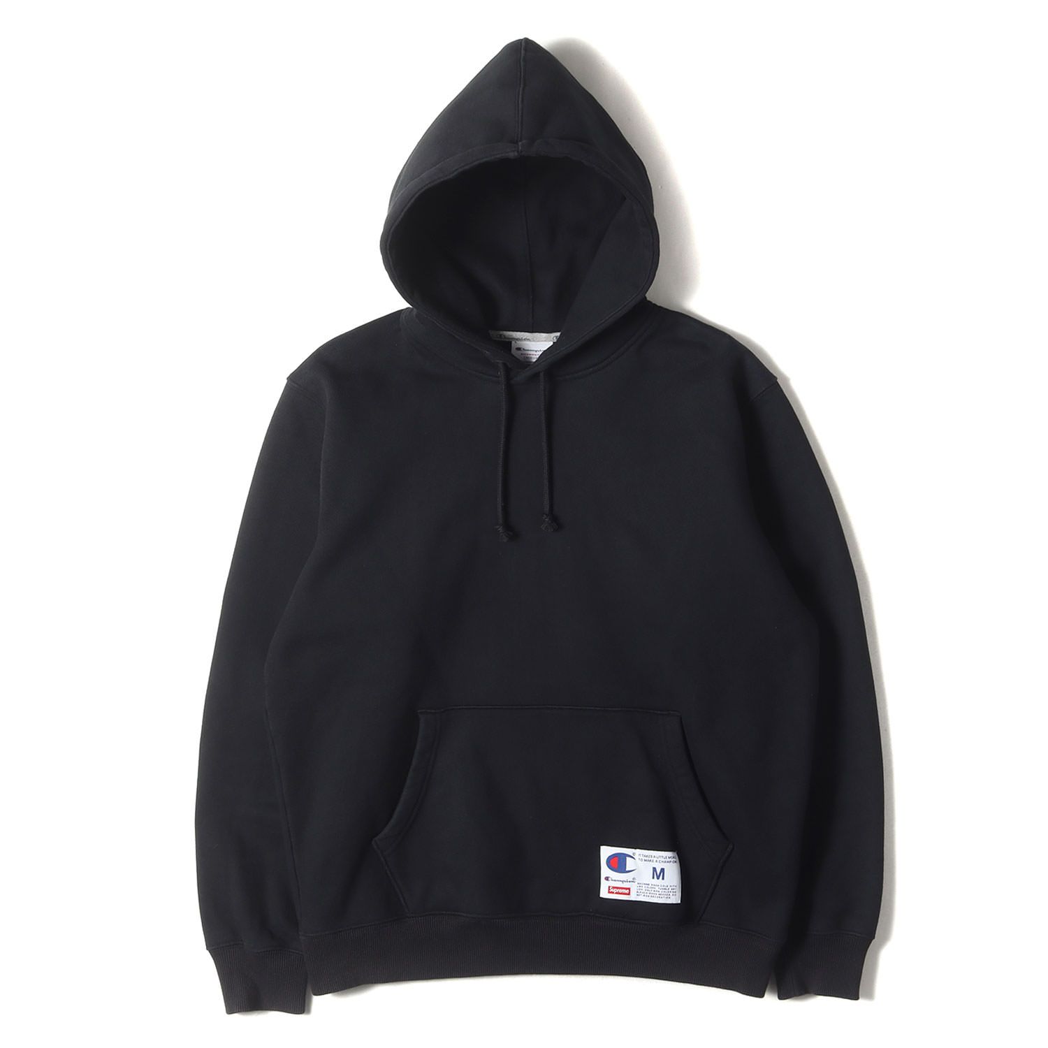 Supreme シュプリーム パーカー ブラック 黒 サイズ:M | 18SS Champion