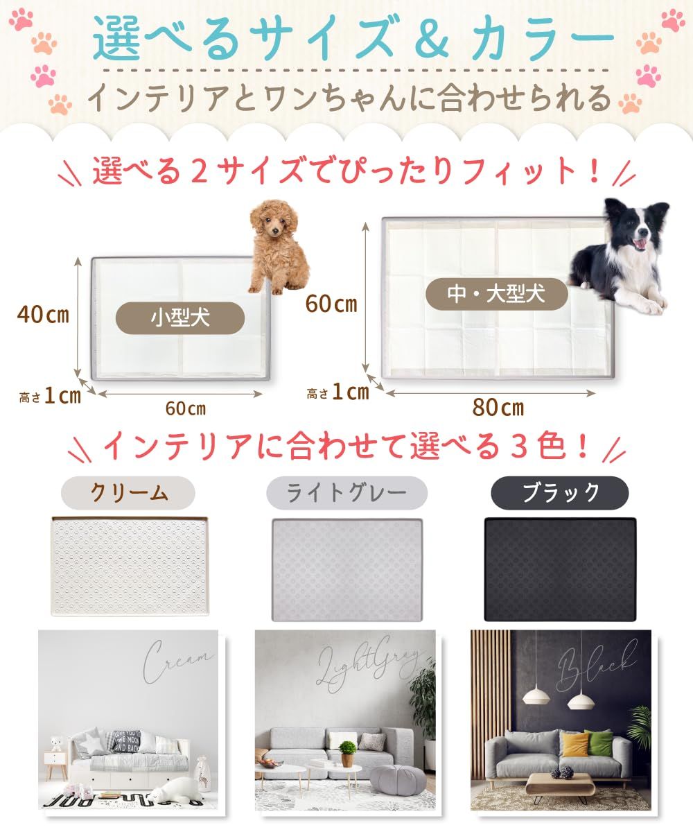 犬用品 新品 BUDDY TAILS 犬 トイレトレー シリコン ワイド 【ドッグ 