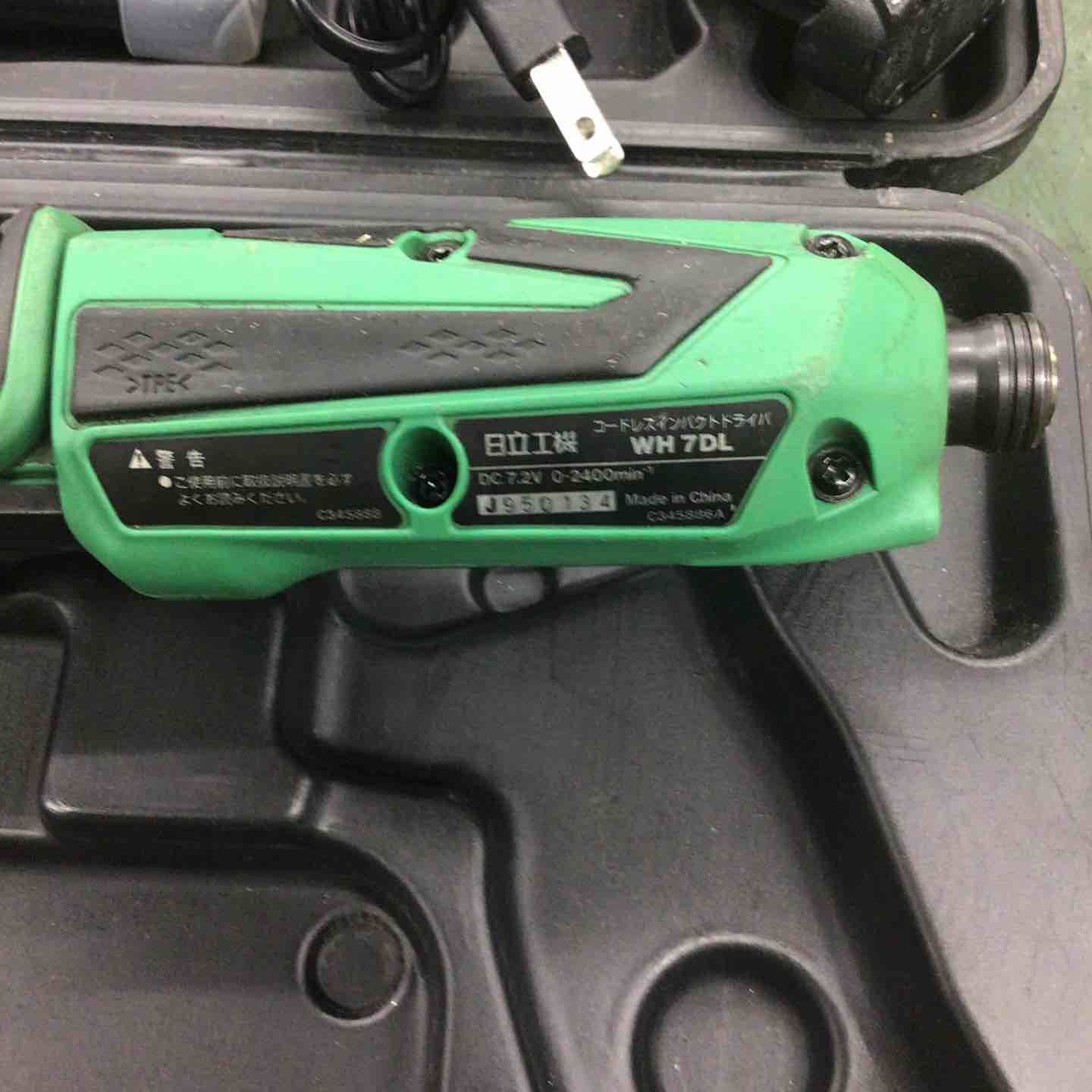 ハイコーキ HIKOKI 旧 日立工機 7.2 V コードレスペンインパクトドライバー WH 7 DL 2 LCSK