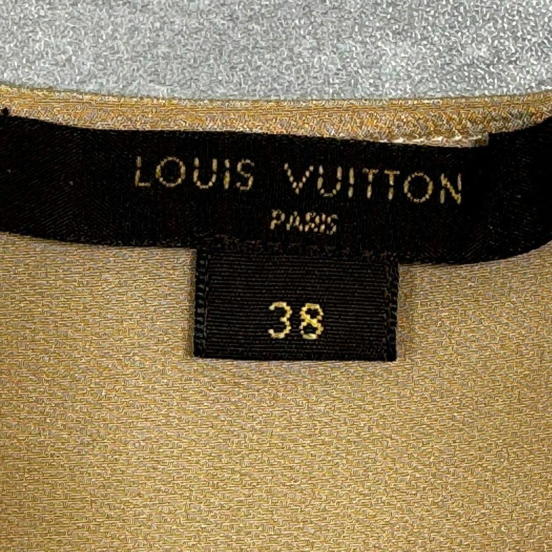 LOUIS VUITTON』ルイヴィトン (38) 異素材メッシュ切替シャツ