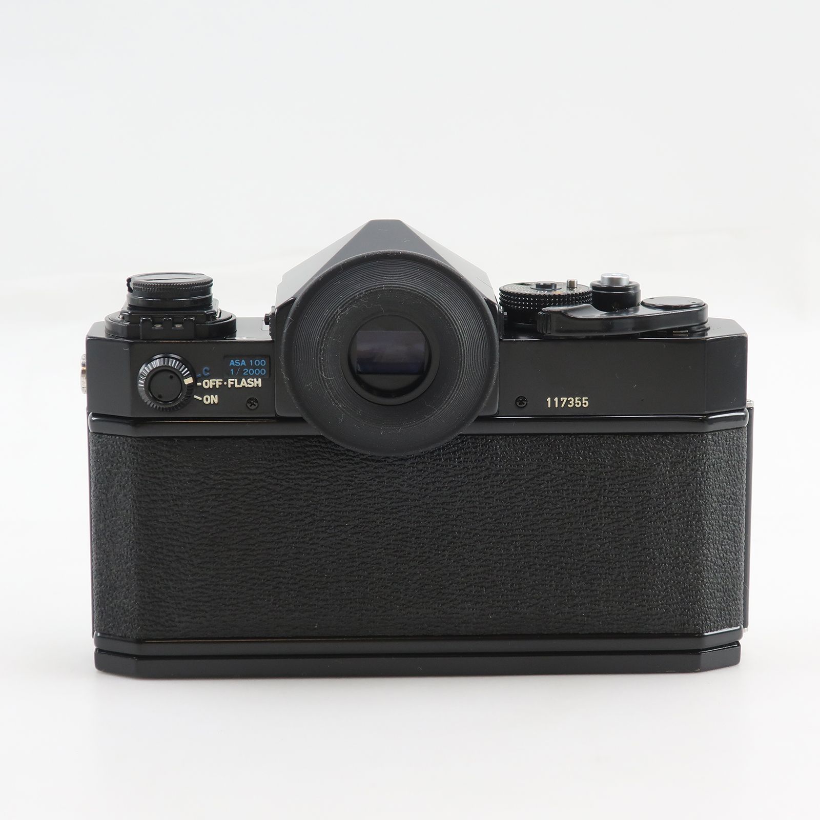 Canon 旧F-1 前期 ブラック フィルム一眼レフカメラ 動作確認済み 中古