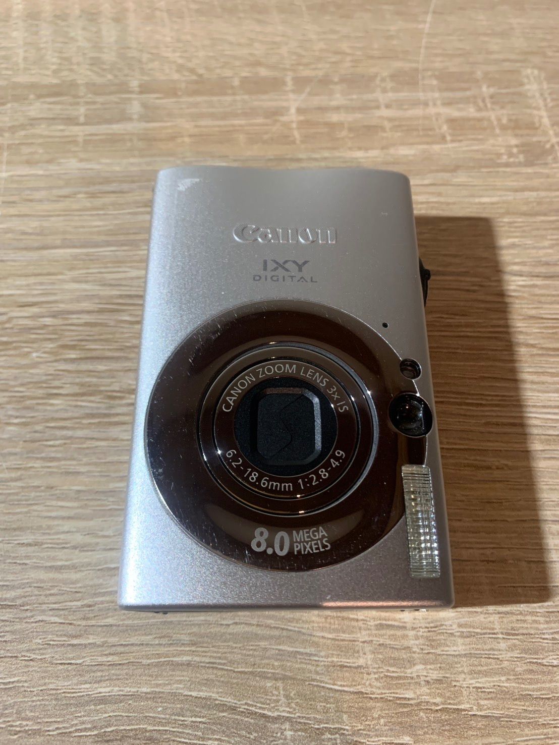 6049 Canon IXY DIGITAL 25 IS シルバー デジカメ ジャンク品 CANON