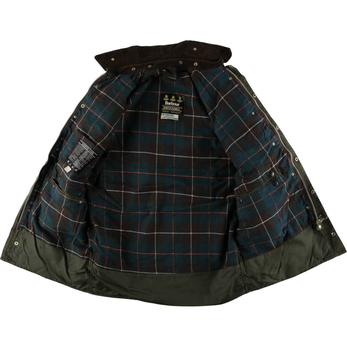 古着 80~90年代 バブアー Barbour NORTHUMBRIA ノーザンブリア