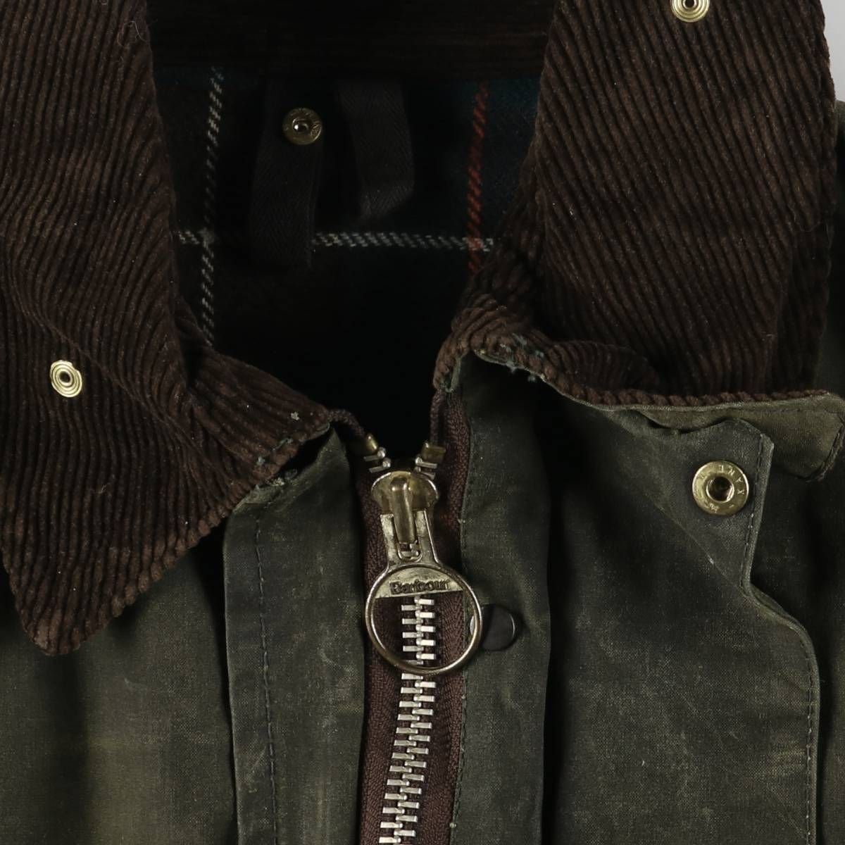 古着 80~90年代 バブアー Barbour NORTHUMBRIA ノーザンブリア 旧3  