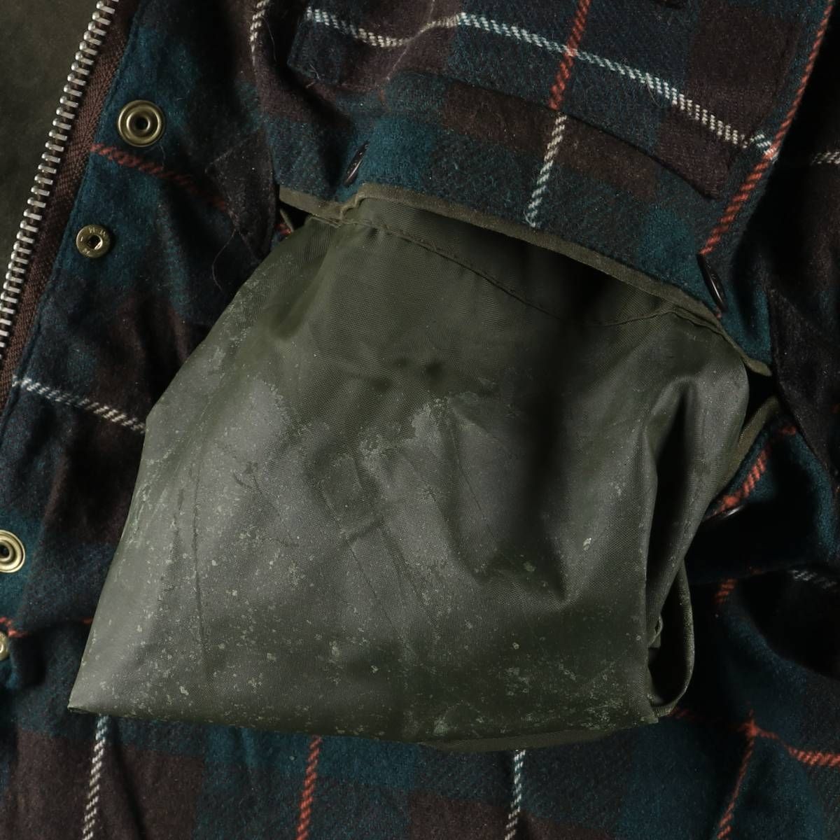 古着 80~90年代 バブアー Barbour NORTHUMBRIA ノーザンブリア 旧3  