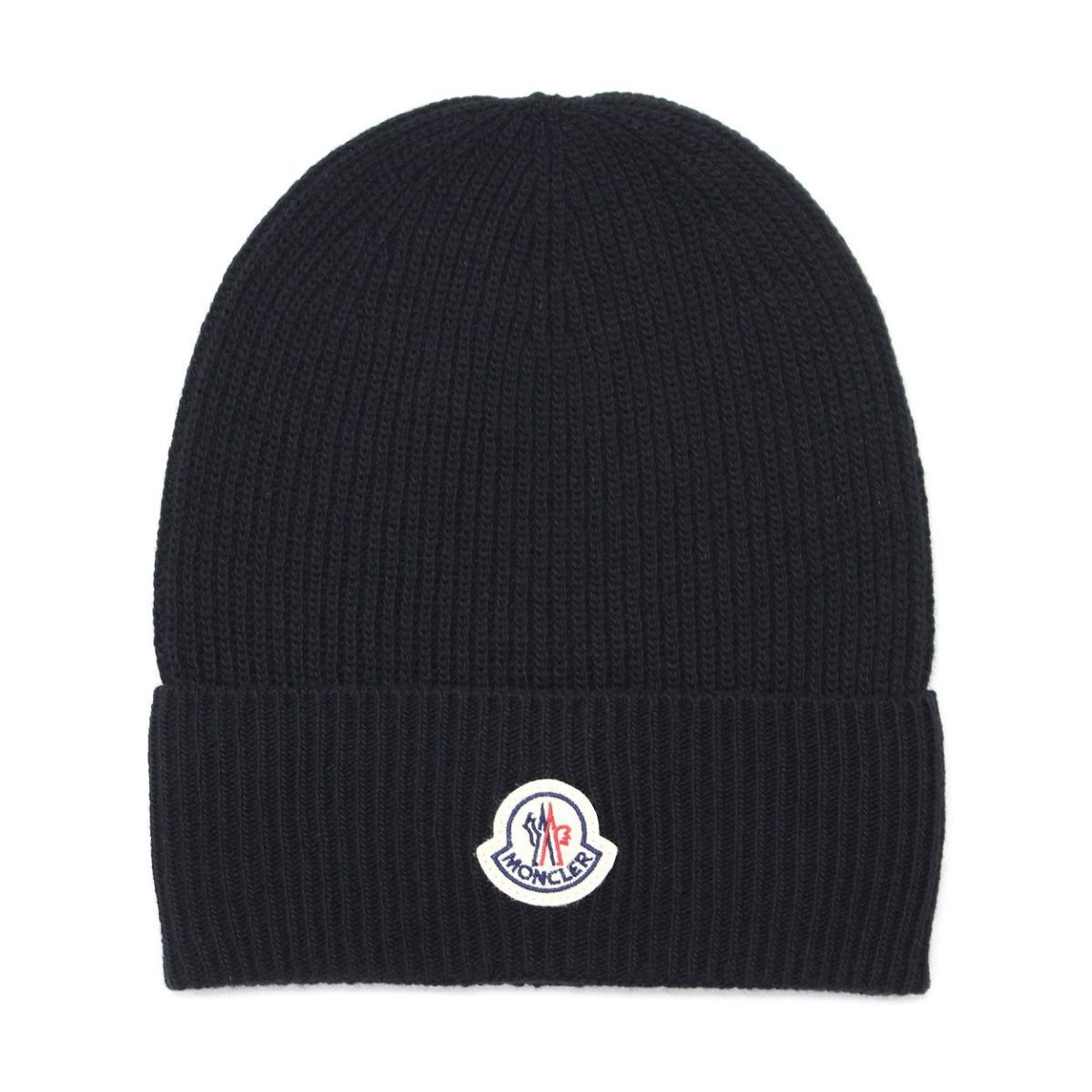 108 MONCLER モンクレール 3B00074 M1900 ブラック ニットキャップ