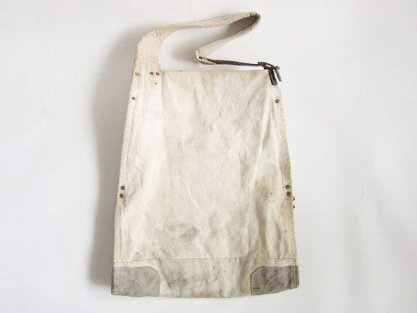 ビンテージ キャンバス ステンシル入り ピッキングバッグ 店舗什器やインテリアにも D96-61-0044ZVW