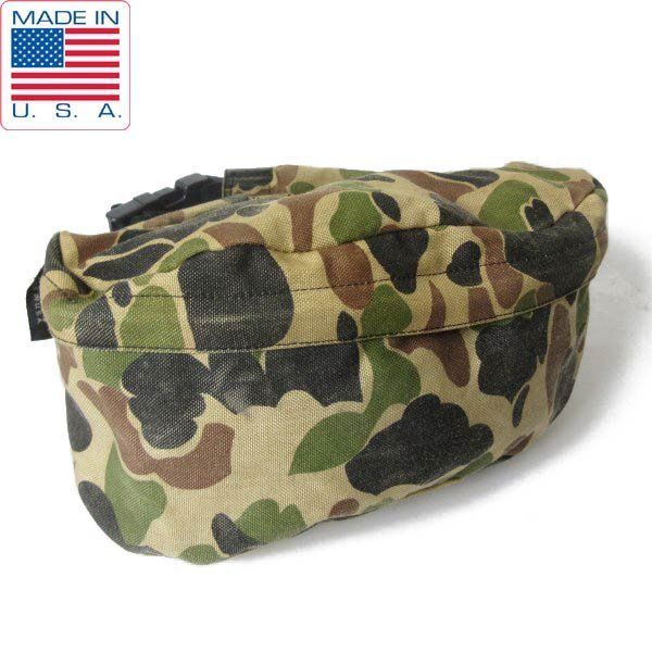 80 s 旧タグ アウトドアプロダクツ 迷彩 ウエストバッグ ダックハンターカモ ナイロン 80年代 アメリカ製 ビンテージ D 152-61-0006 XV