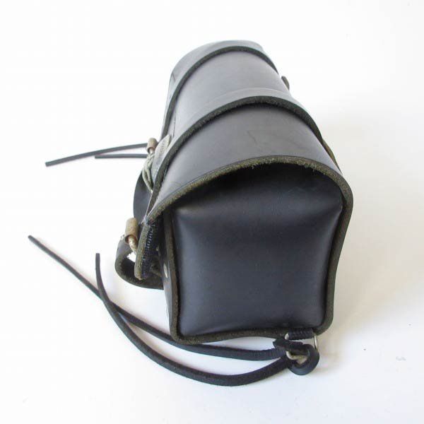 00s HARLEY DAVIDSON コンチョ付き レザー ツールバッグ 黒 ハーレーダビッドソン ブラック バイカー D152-62-0001ZV