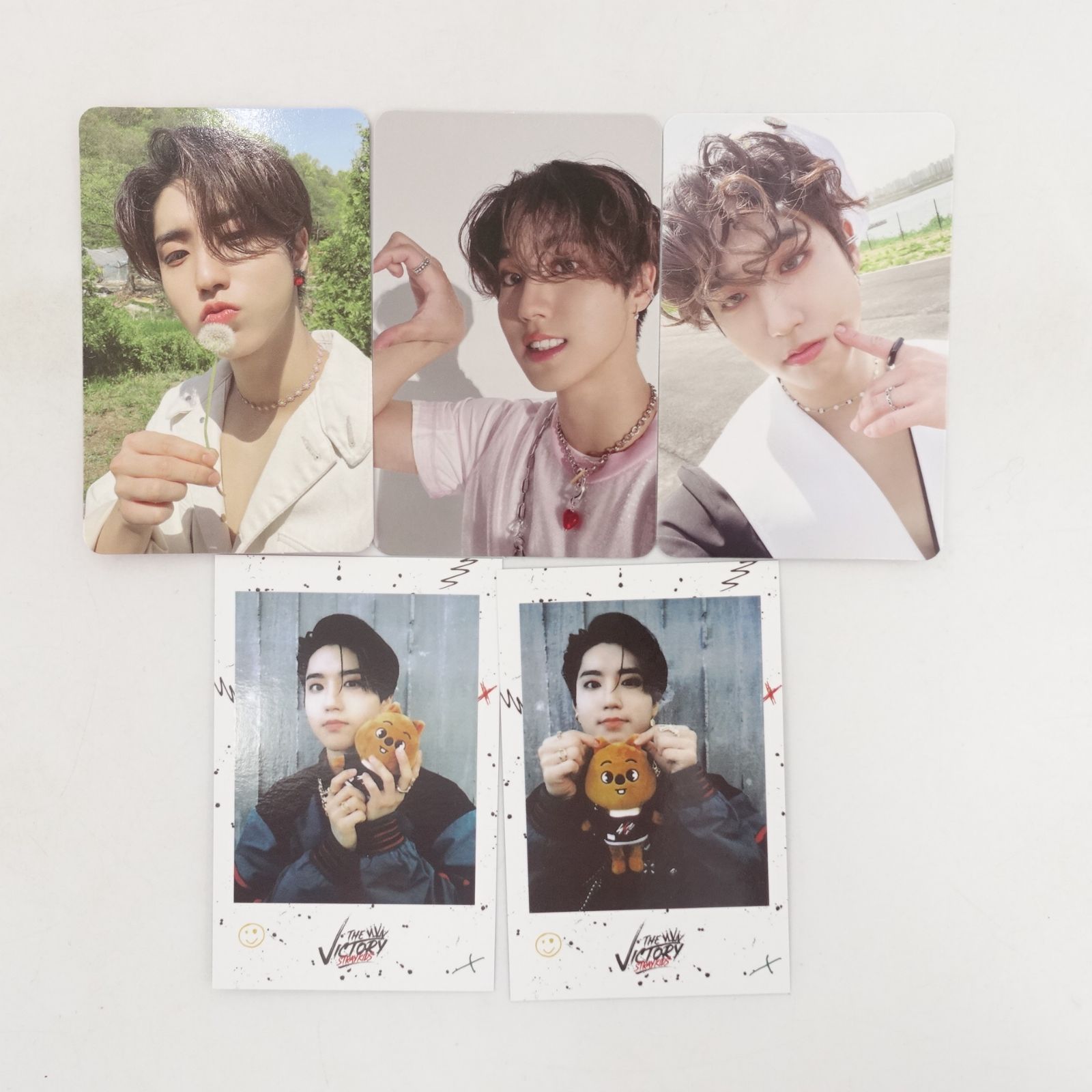 スキズ ハン ポラロイド トレカ Stray Kids ハン MAXIDENT SKZOO THE VICTORY グッズ購入特典
