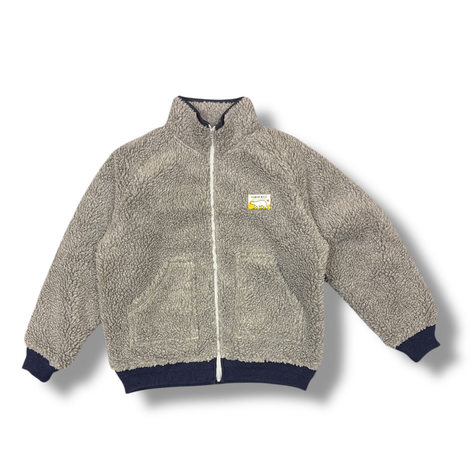 HUMAN MADE 23AW BOA FLEECE JACKET ボアフリースジャケット シロクマ 