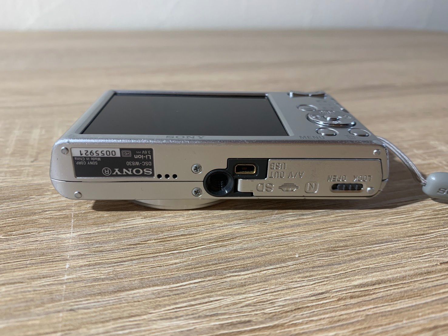 6229 Sony ショップ Cyber-shot ソニー DSC-W830 シルバー デジカメ