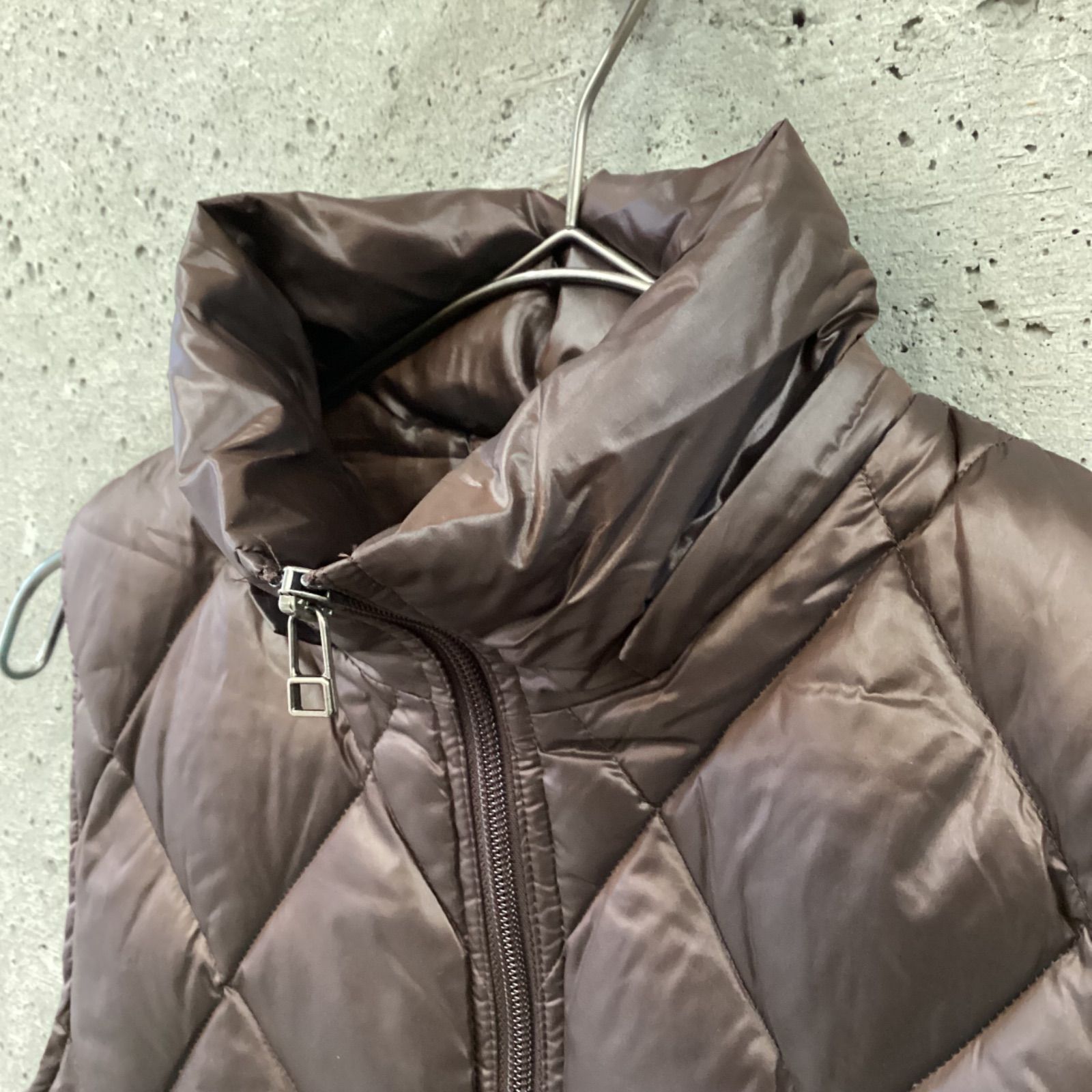 スピック＆スパン SPICK AND SPAN ブラウン ダウンベスト - メルカリ