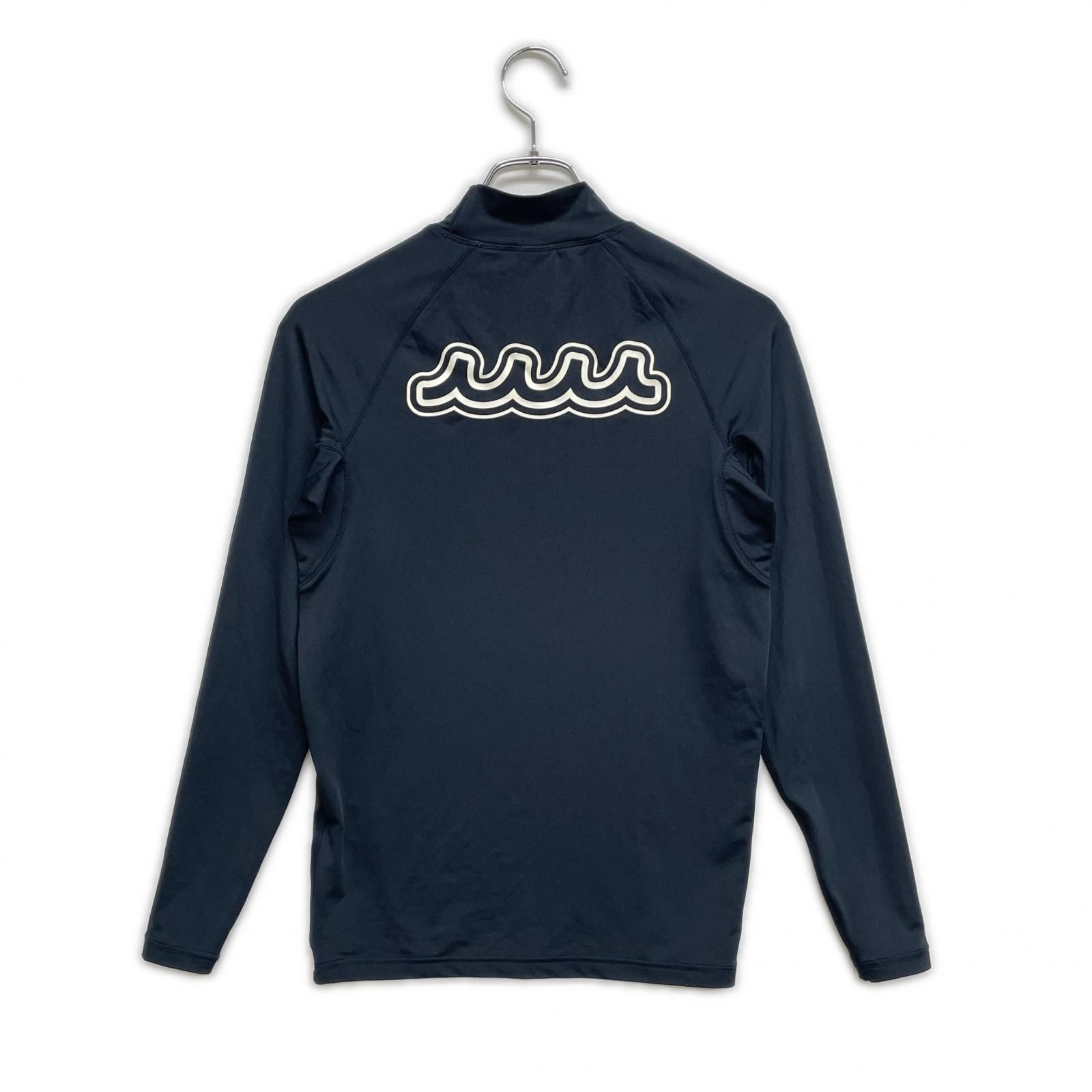 MUTAMARINEGOLF レディースモックネックシャツ　サイズ0 ネイビー 中古 レディース ムータマリン muta MARINE 長袖シャツ 0(WF) 紺