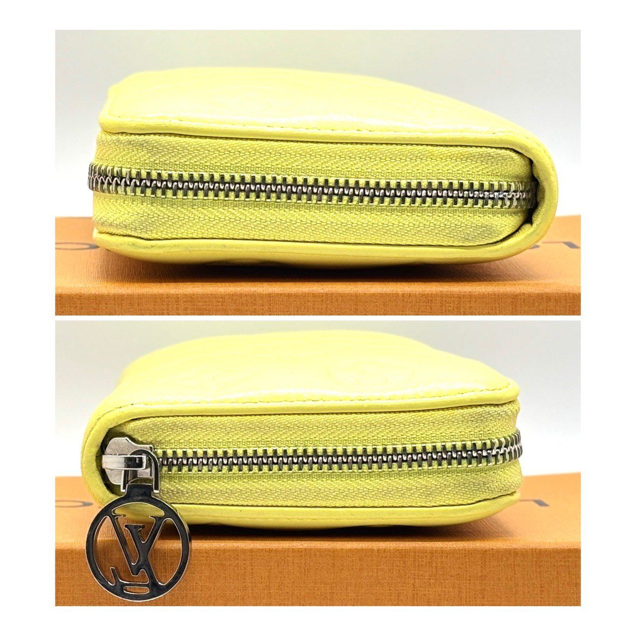 ルイヴィトン モノグラム クッサン エンボス ジッピーウォレット 長