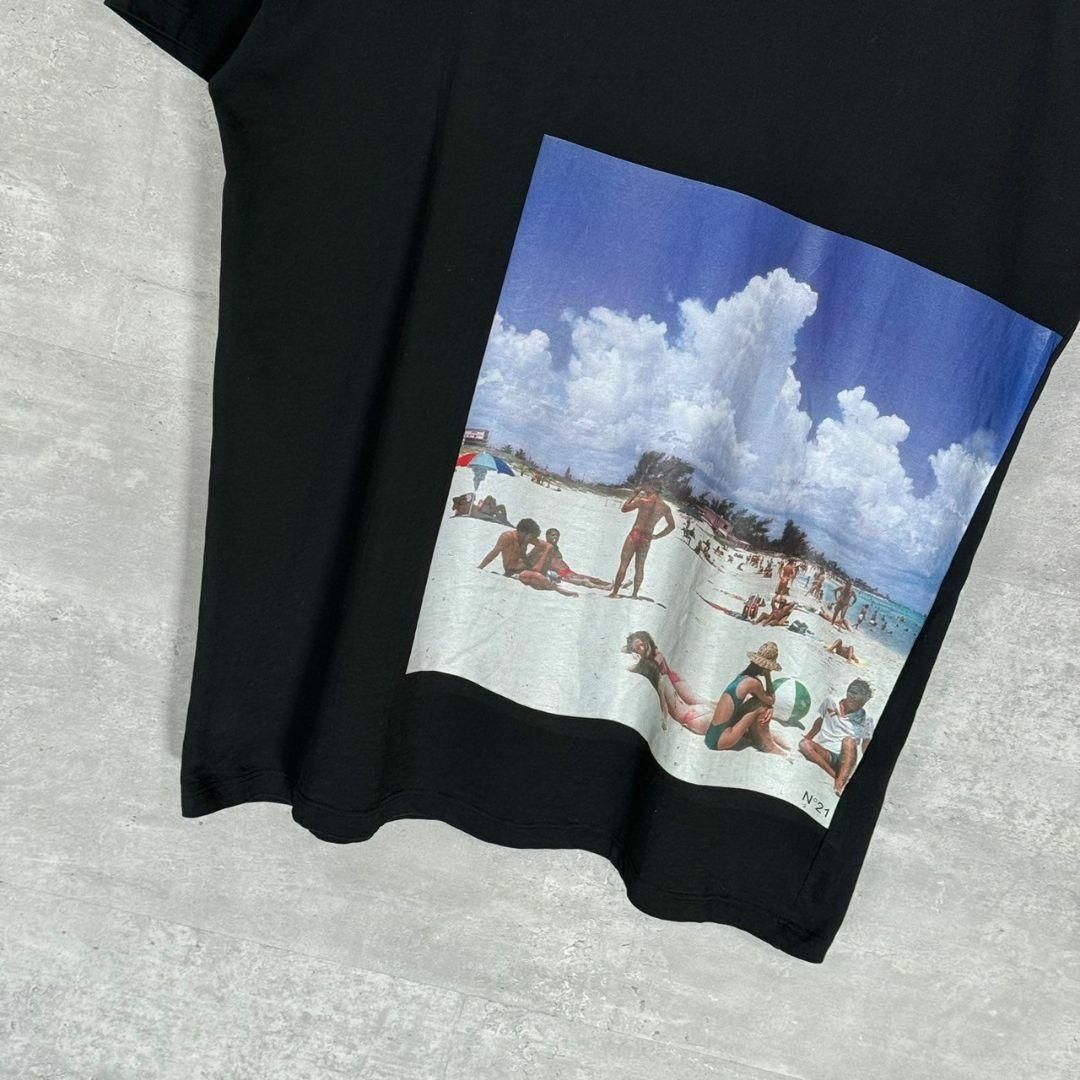  N°21 ヌメロ ヴェントゥーノ S プリントBIG Tシャツ 半袖(Tシャツ) Tシャツ カットソー