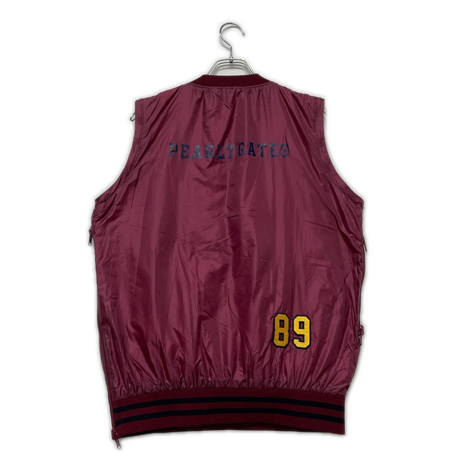 中古 メンズ パーリーゲイツ PEARLY GATES ベスト 4(M) ワイン