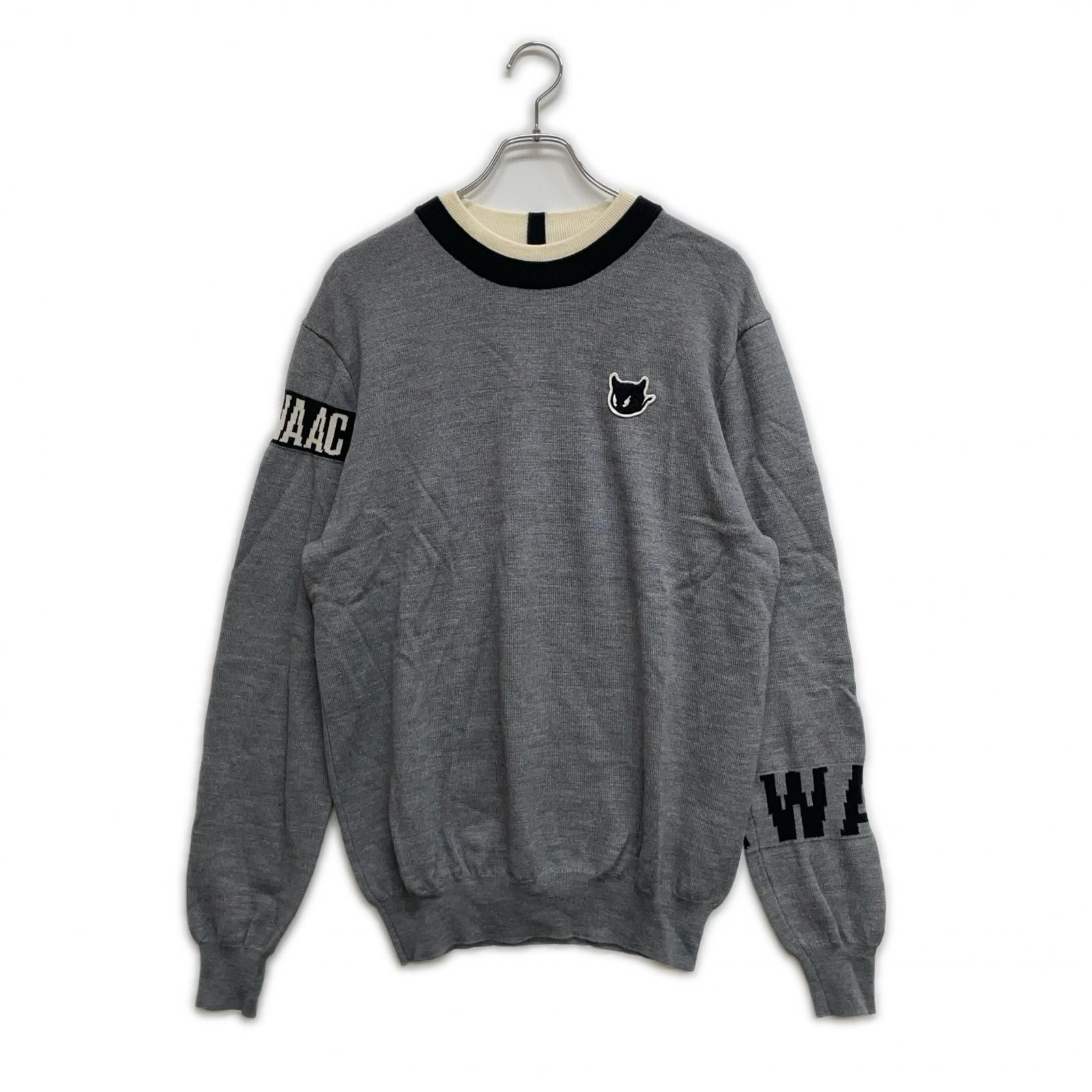 メンズ ワック WAAC セーター 3(L) グレー 長袖 購入 秋冬 WAACゴルフ