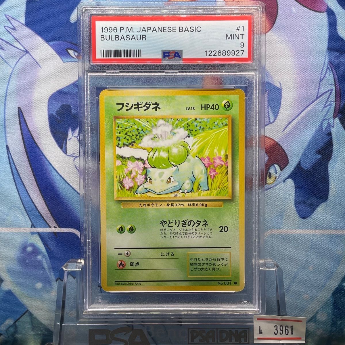 PSA10 フシギソウ 旧裏 拡張パック第1弾 初版 1996 002 PSA10 フシギソウ 旧裏 拡張パック第1弾 初版 1996 002 PSA10