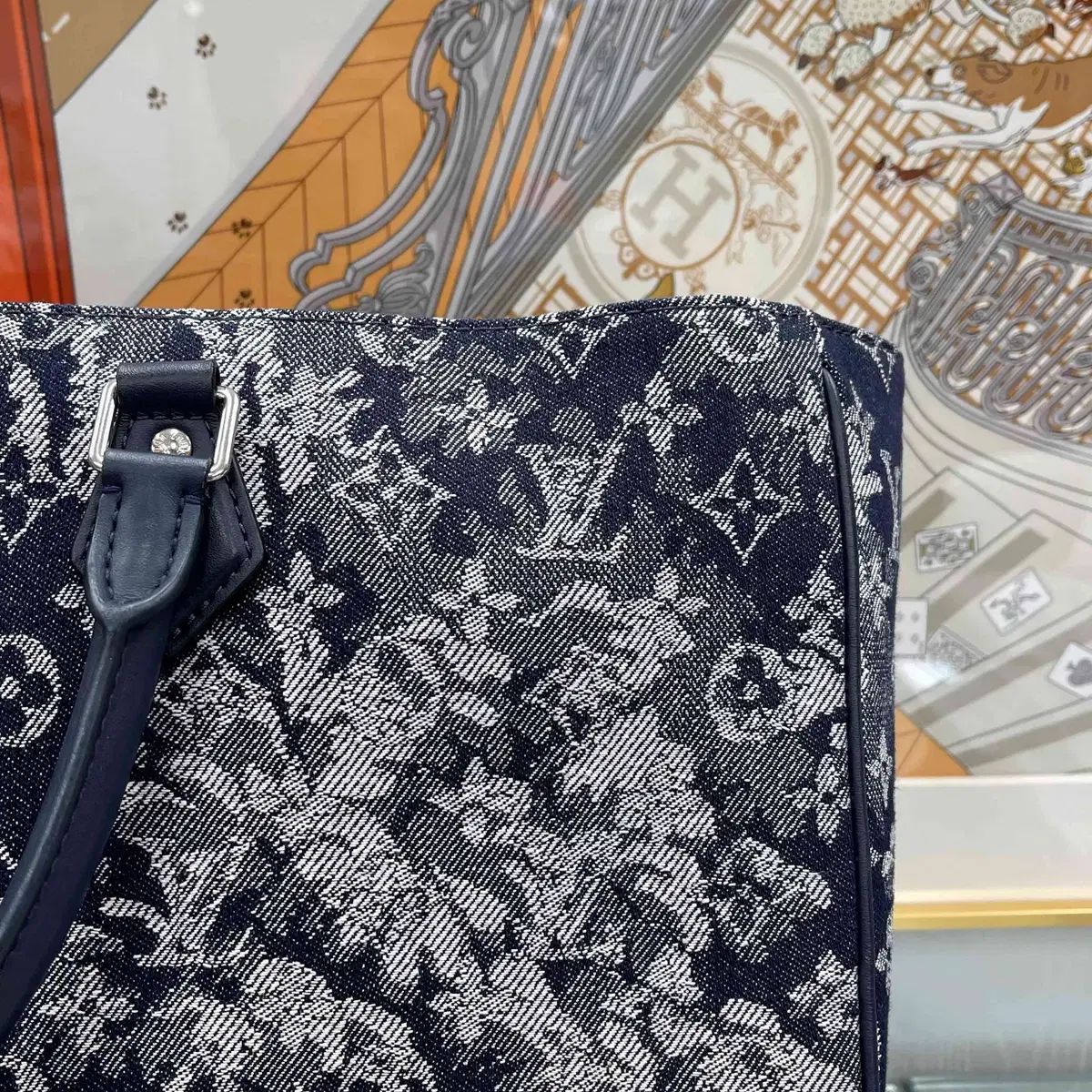 ルイヴィトン タペストリー グランサック トートバッグ