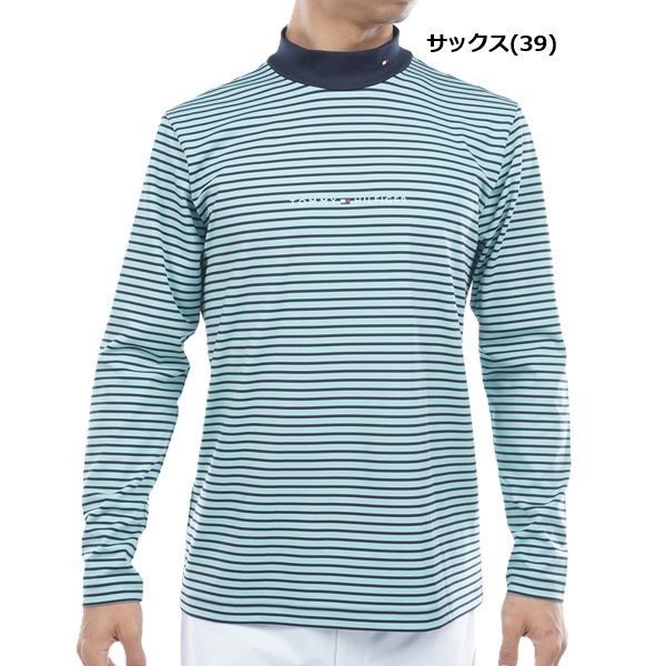 トミーヒルフィガー ゴルフ ショップ メンズ ベア天 長袖モックネック