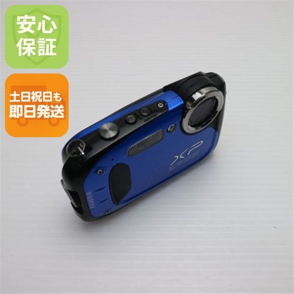 カメラ 美品 FinePix XP60 ブルー 即日発送 FUJIFILM コンパクト 