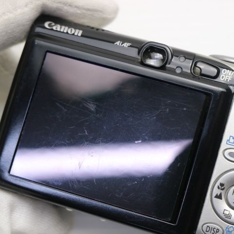 良品 IXY DIGITAL 800 IS シルバー 即日発送 Canon デジカメ デジタル