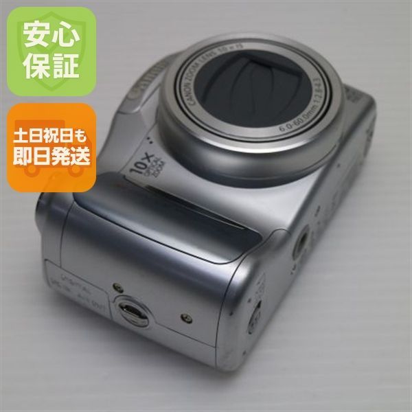 美品 PowerShot SX100 IS シルバー 即日発送 Canon デジカメ デジタル
