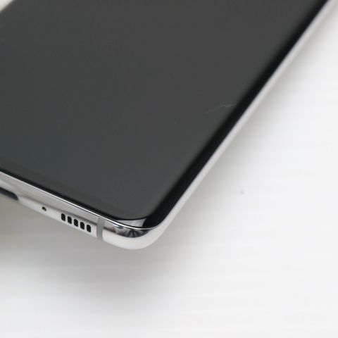 美品 SCV41 Galaxy S10 プリズムホワイト スマホ 本体 白ロム 中古 あすつく 土日祝発送OK SIMロック解除済み 超美品 SCV41 Galaxy S10 プリズムホワイト M444