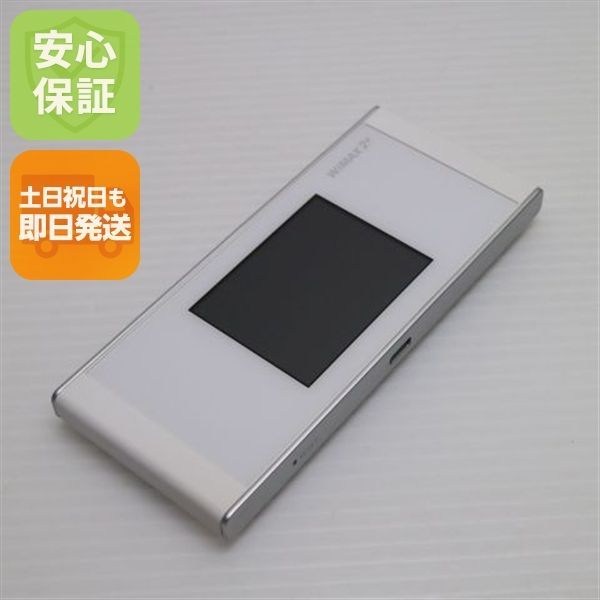 PC周辺機器 超美品 HWD36 Speed Wi-Fi NEXT W05 ホワイト×シルバー スマホ