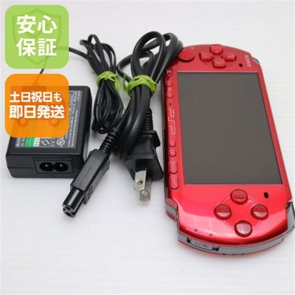 PSP-3000 ラディアント レッド game SONY PlayStation Portable 本体 土日祝発送OK 00000
