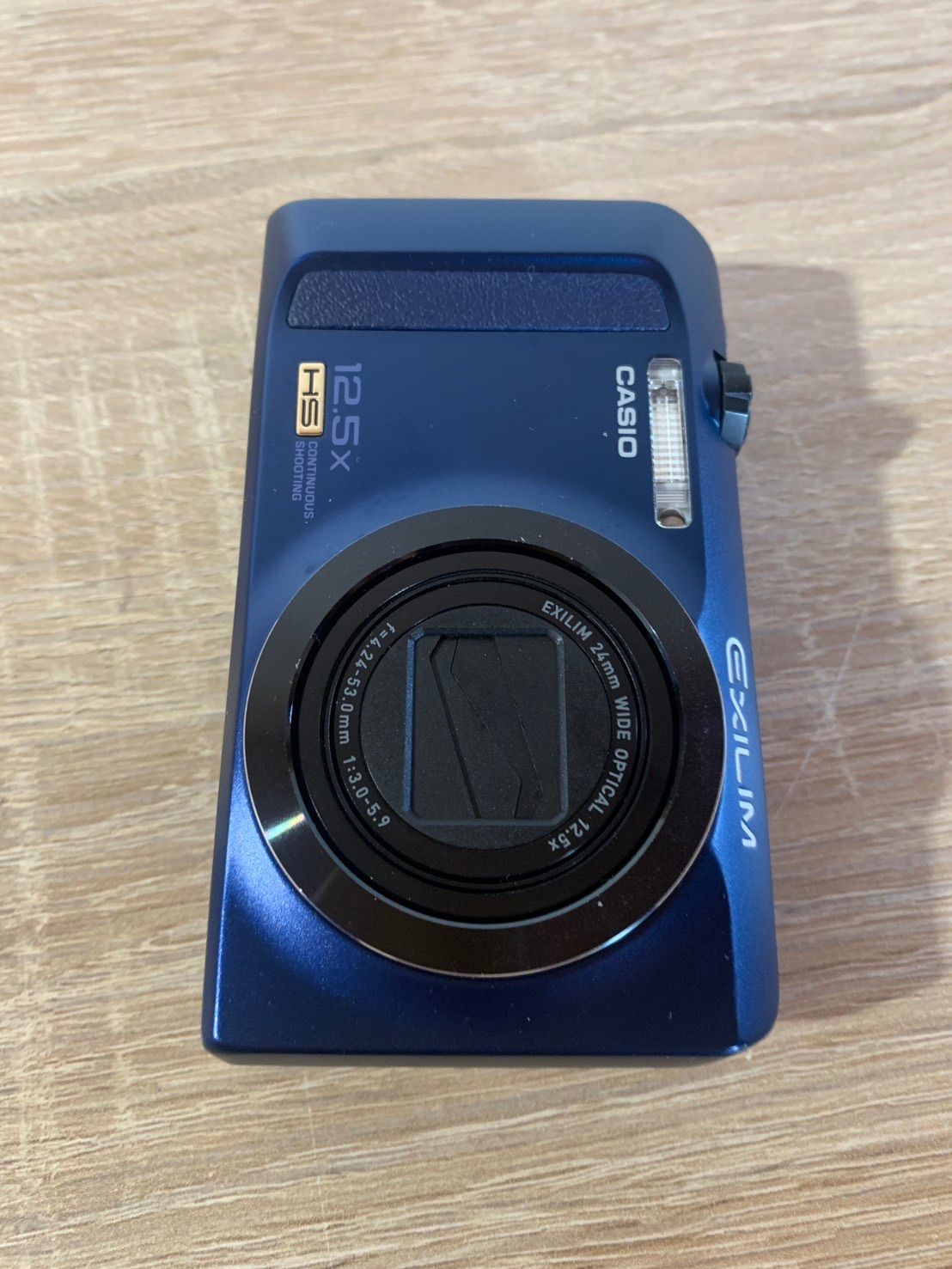 6232 Casio EXILIM EX-ZR200 ブルー デジカメ - メルカリ