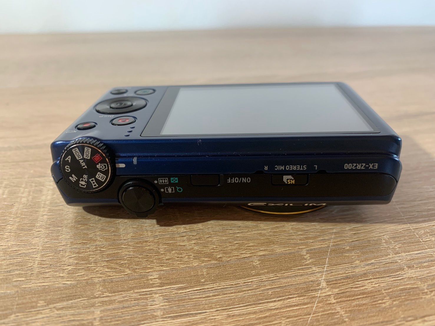 6232 Casio EXILIM EX-ZR200 ブルー デジカメ - メルカリ