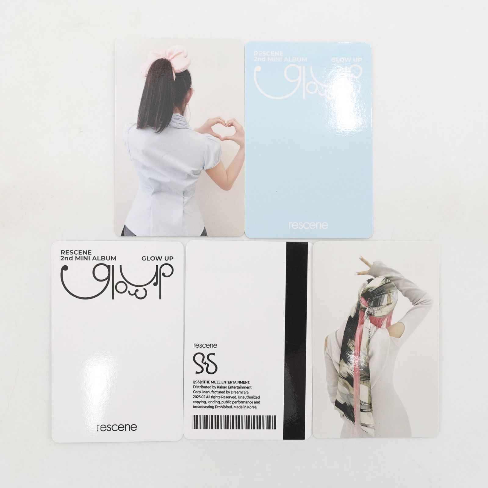 RESCENE ミナミ Glow Up 封入 トレカ フォト カード MINAMI リセンヌ