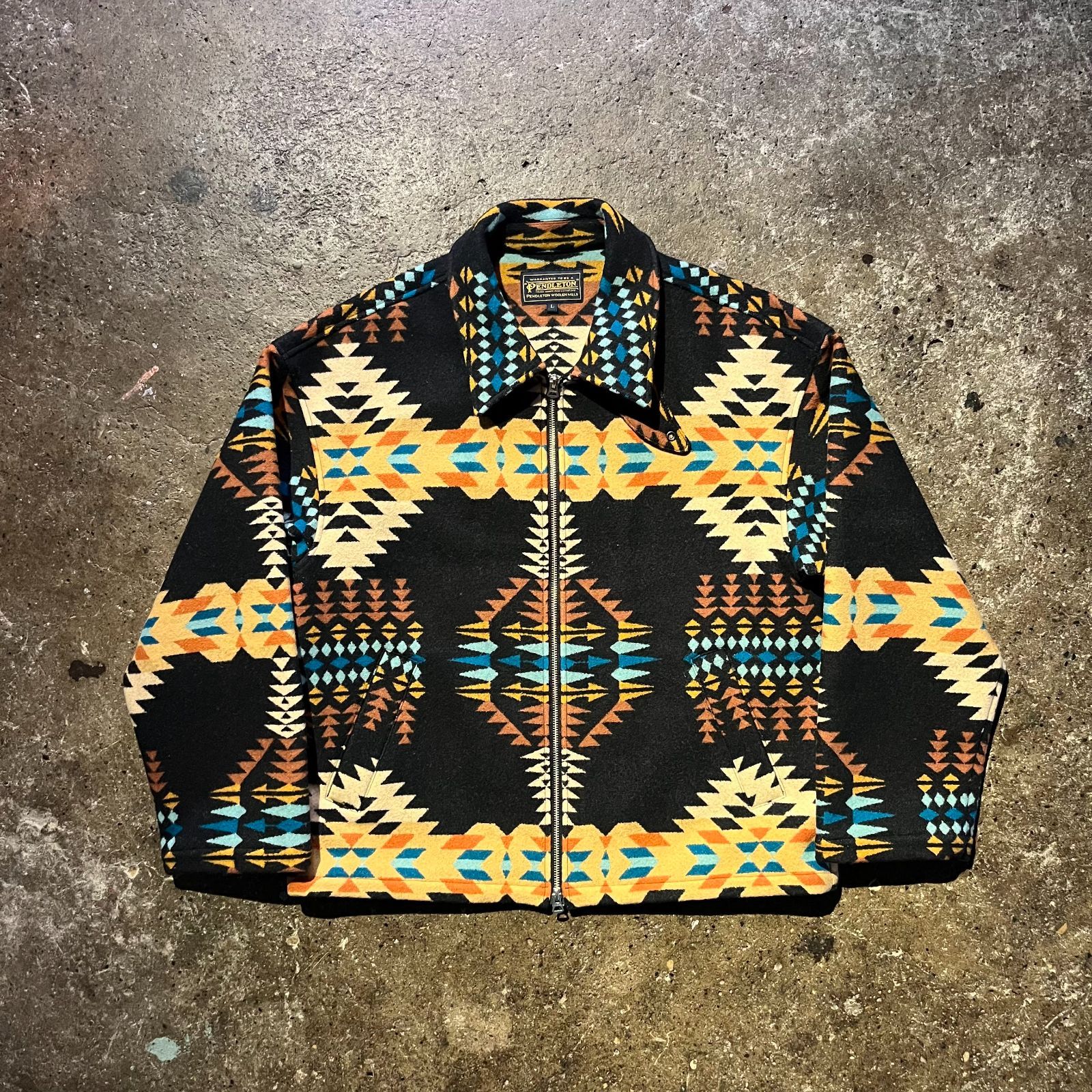 PENDLETON 23aw BEAMS LIGHTS別注 ネイティブ柄ウールジャケット L 