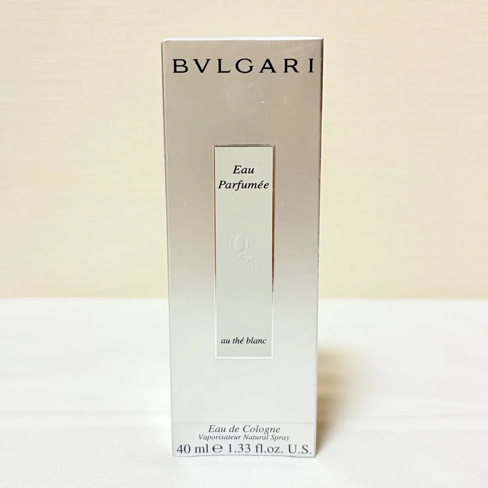 希少 新品未開封 BVLGARI Eau Parfumee au the blanc ブルガリ オ