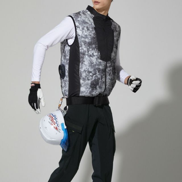 空調風神服 24V仕様ファンセット(フラットタイプ) RD9320PH 日本製 難