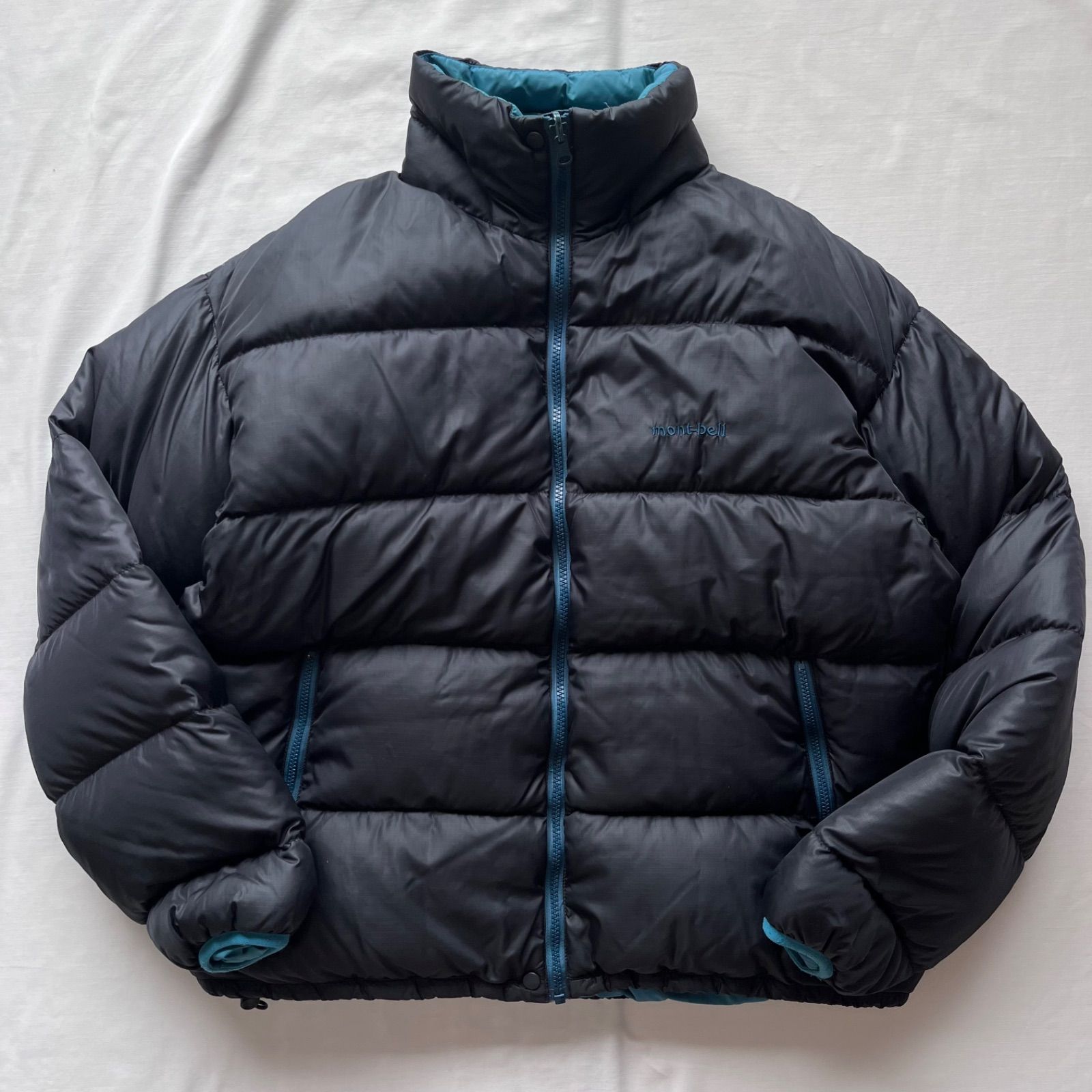 mont-bell モンベル ダウンジャケット リバーシブル オールド Lサイズ