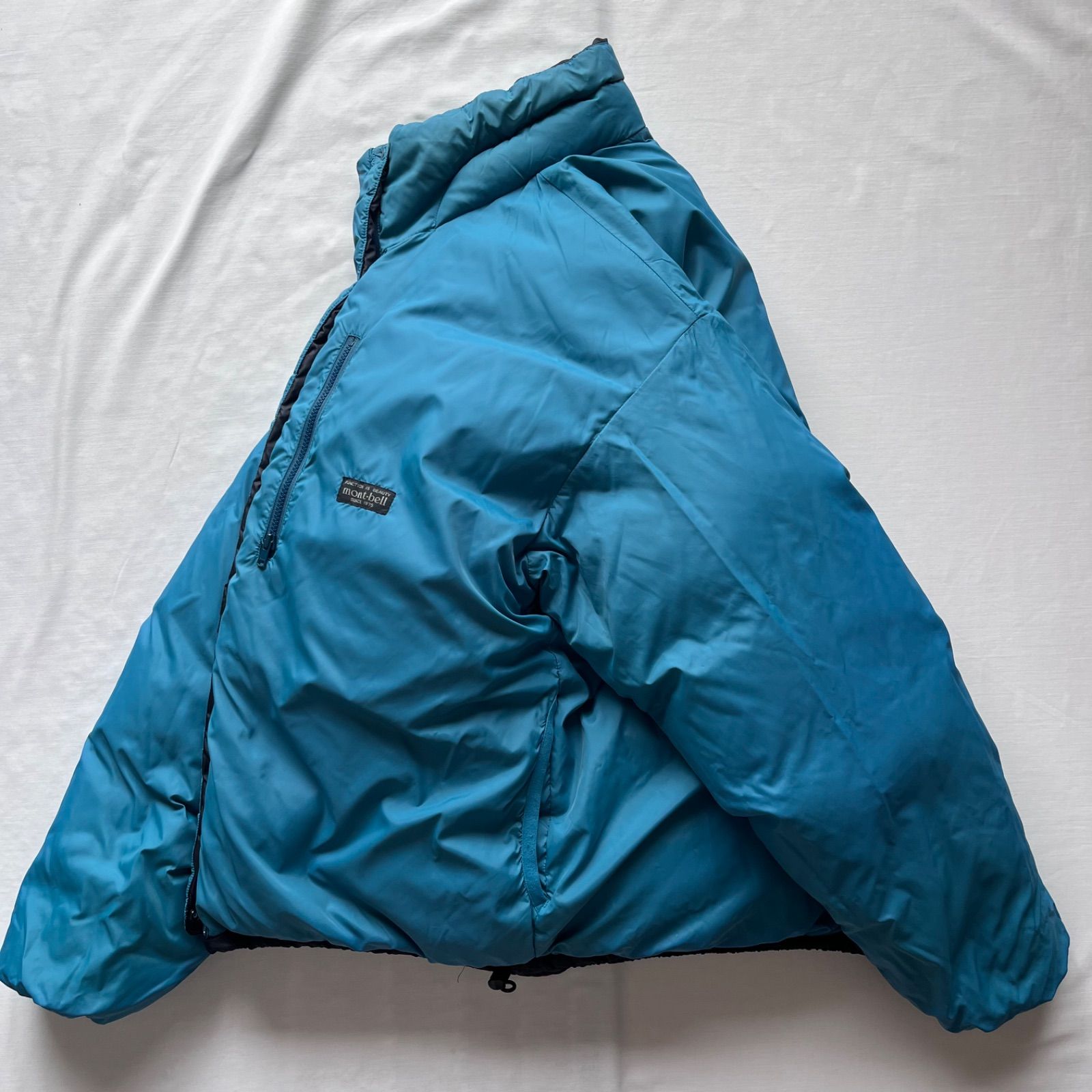 mont-bell モンベル ダウンジャケット リバーシブル オールド Lサイズ