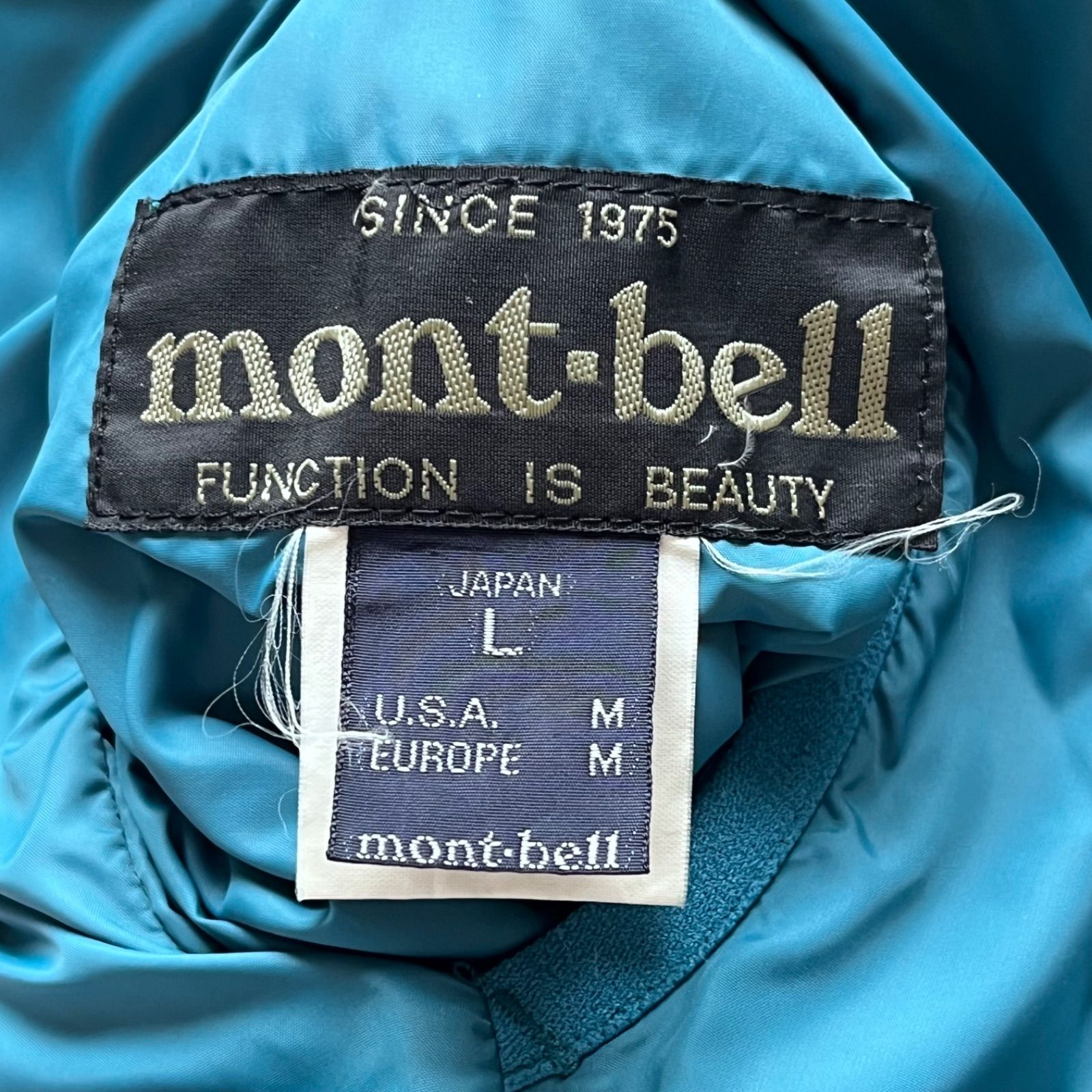 mont-bell モンベル ダウンジャケット リバーシブル オールド Lサイズ