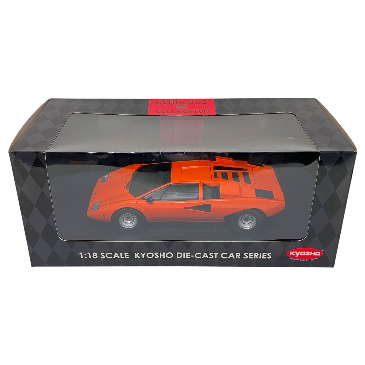 KYOSHO ランボルギーニ カウンタック LP400 オレンジ 京商 1/18 モデル