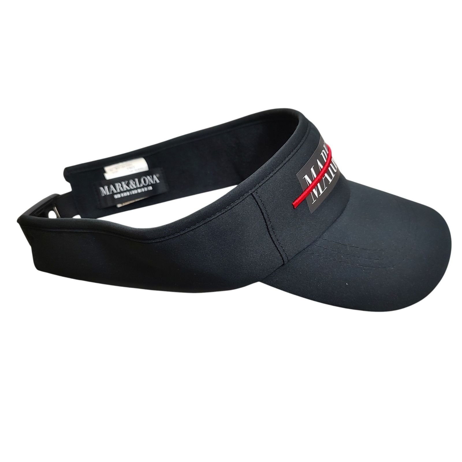 MARK & LONA バイザー グレー FREE